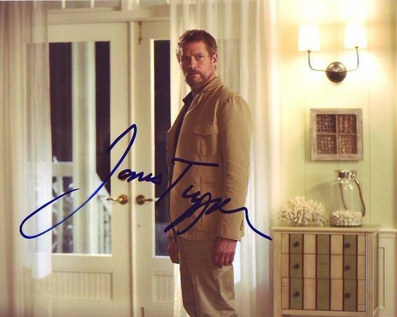 James tupper signed autographed revenge david clarke Photo Poster painting