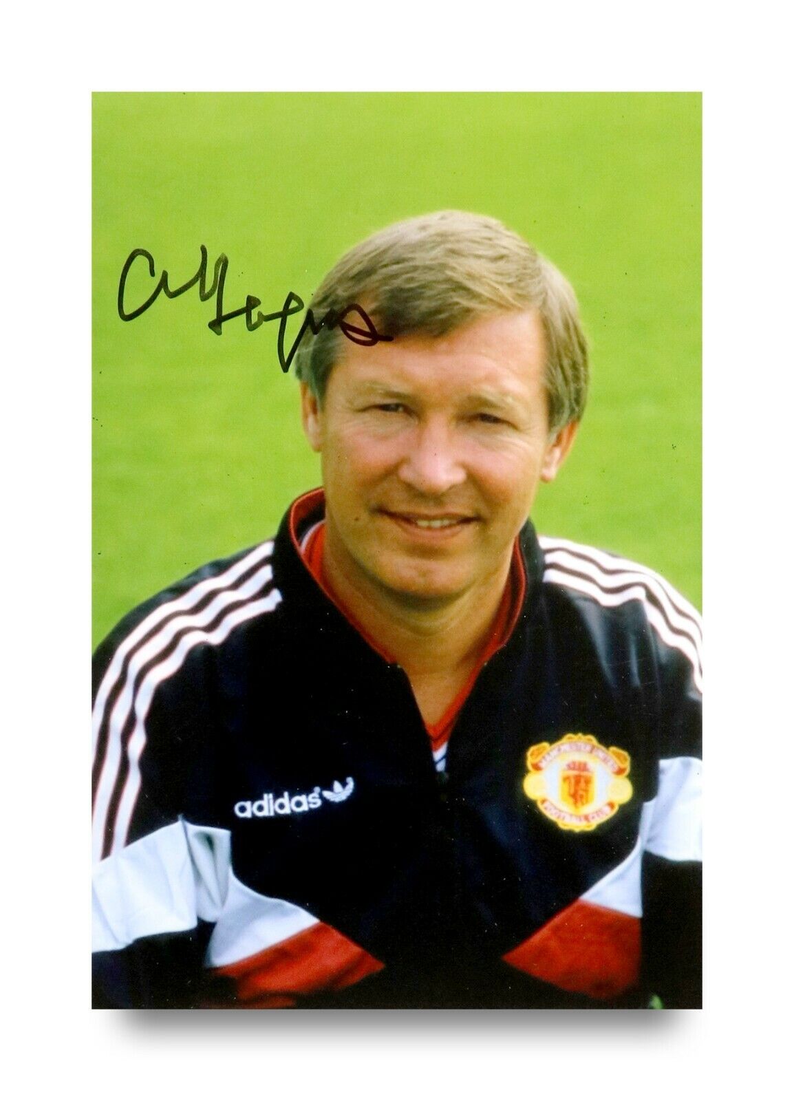 Sir Alex Ferguson Signed 6x4 Photo Poster painting Manchester United Manager Autograph + COA