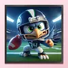 Seattle Seahawks Football-11CT Stamped Cross Stitch 40*40cm tapestrymarket