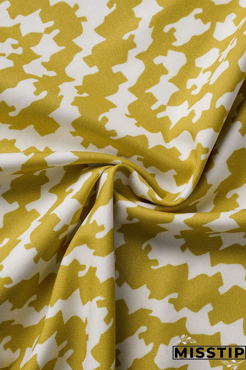 Colour Casual Print Patchwork Turndown Collar Straight Plus Size Dresses