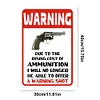 Warning - Vintage Metal Signs(12*16Inch) - Warning
