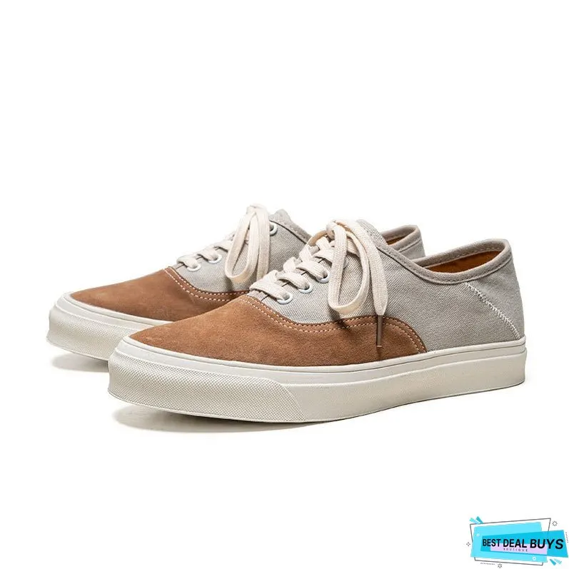 Comfortable Men's Matching Versatile Korean Canvas Shoes