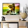 Diamond Painting -DIY Full Square Drill Elephant