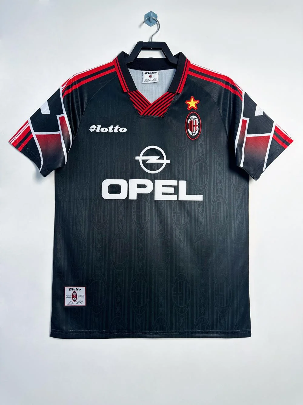 1997/1998 Retro AC Milan Special Edition Black Football Shirt