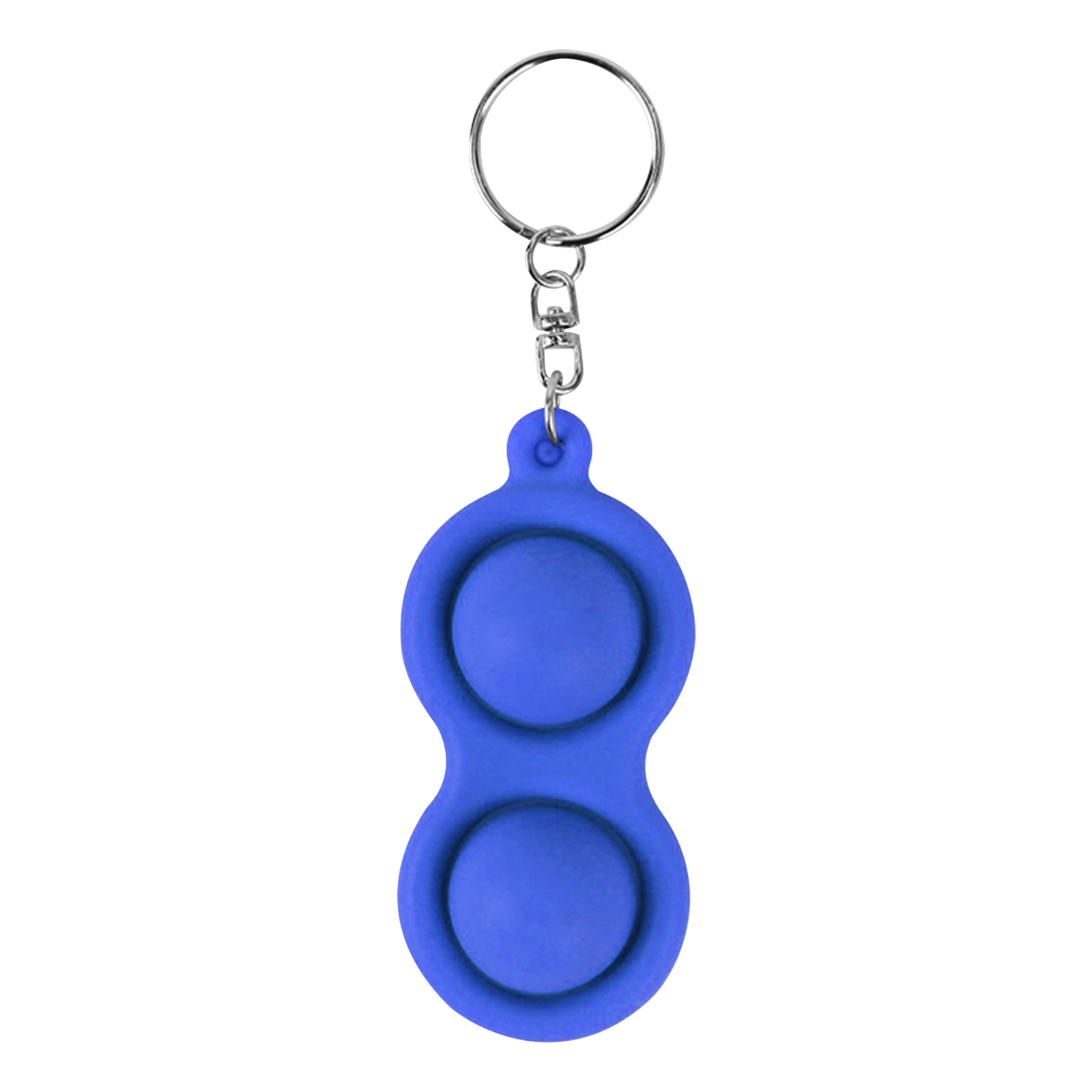 

2 Bulges Blue Keychain - Pop It Fidget Toy, 501 Original