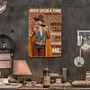 Cowgirl - Vintage Metal Signs - 20*30cm/30*40cm - Western