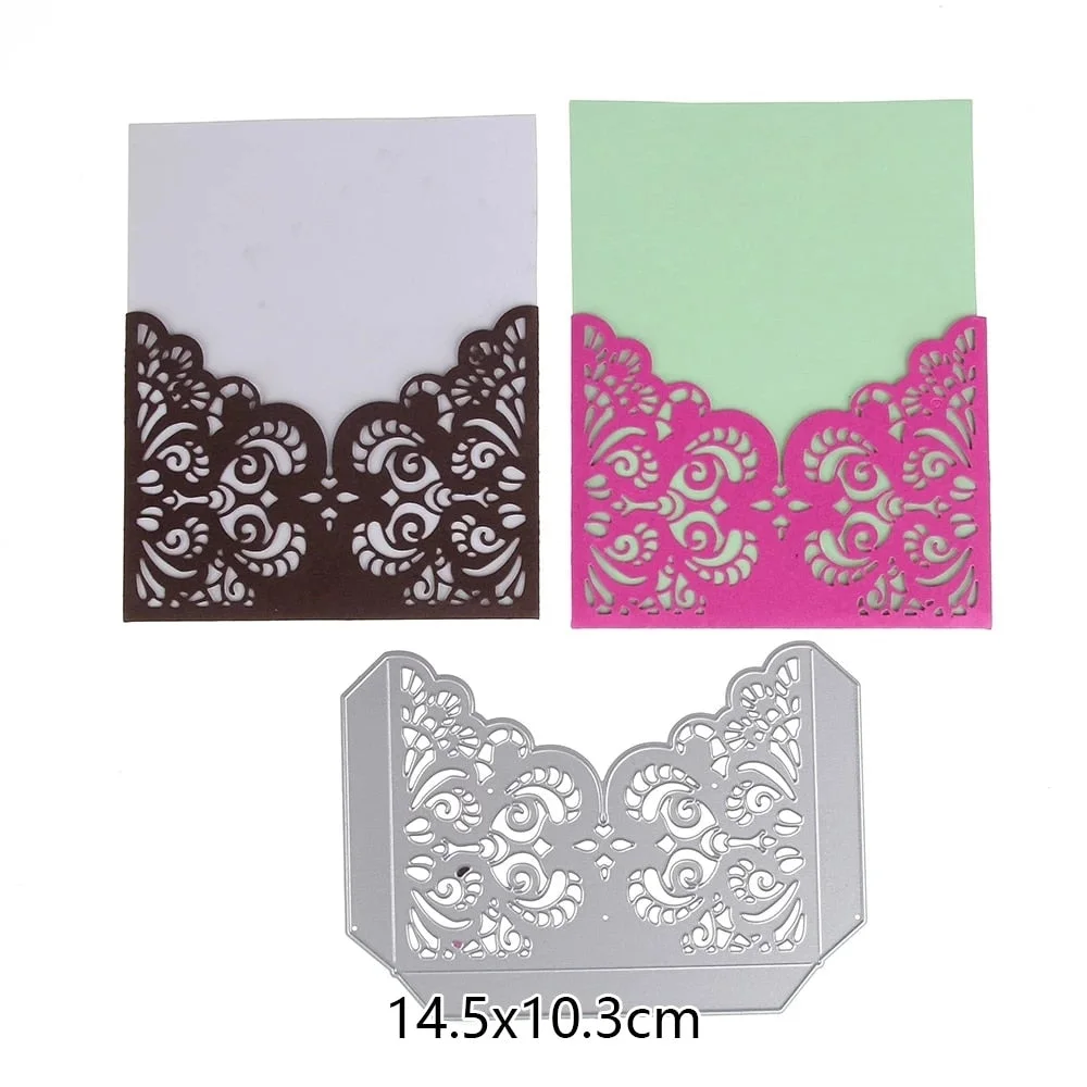 1 Pcs Girdle Metal Cutting Dies Scrapbooking For Card Making DIY Embossing Cuts New Craft Die