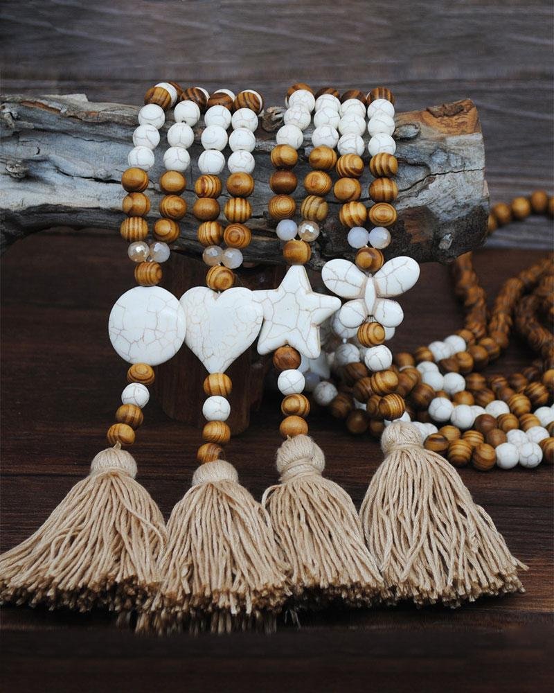 Vintage Boho Long Necklace