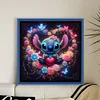 Stitch Heart Flower-11CT Stamped Cross Stitch 45*45cm tapestrymarket