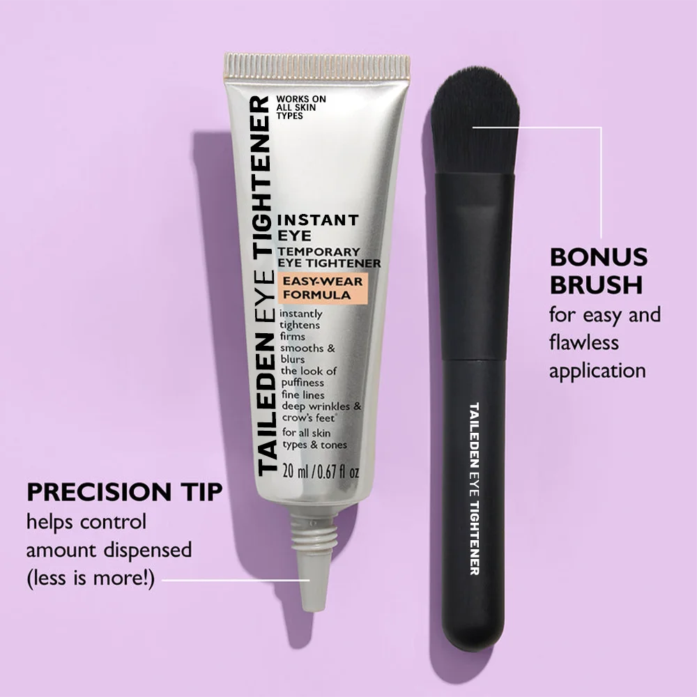 Instant face Tightener No-Filter Primer with Brush FREE !