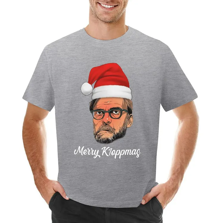 Jurgen Klopp Christmas Football Culture Men's T-shirt	