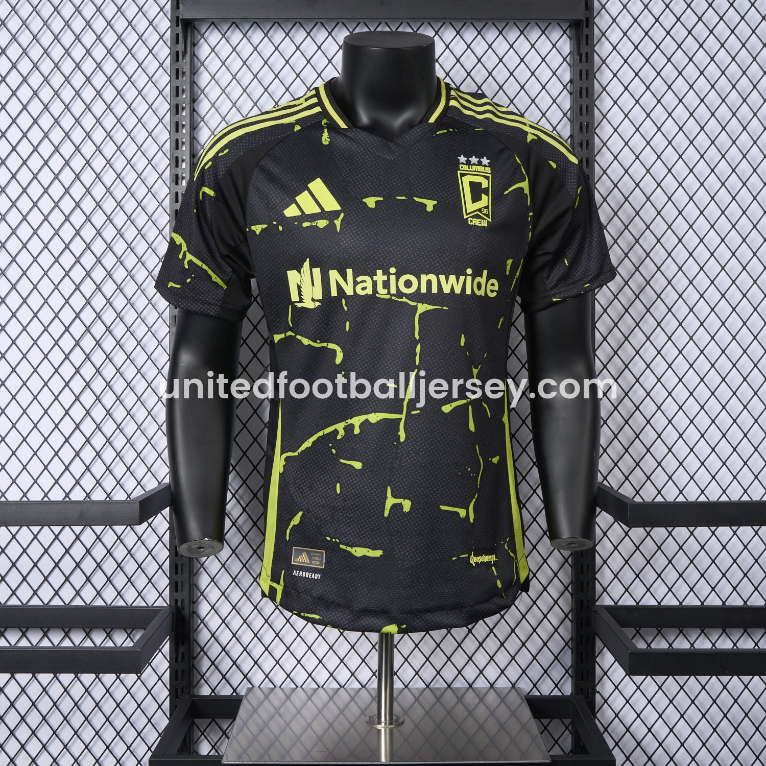 Columbus Crew 2025 Away Jersey - Player Version