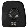 TRQ Exterior Side View Mirror Glass Power Heated Driver Side LH for GM Van