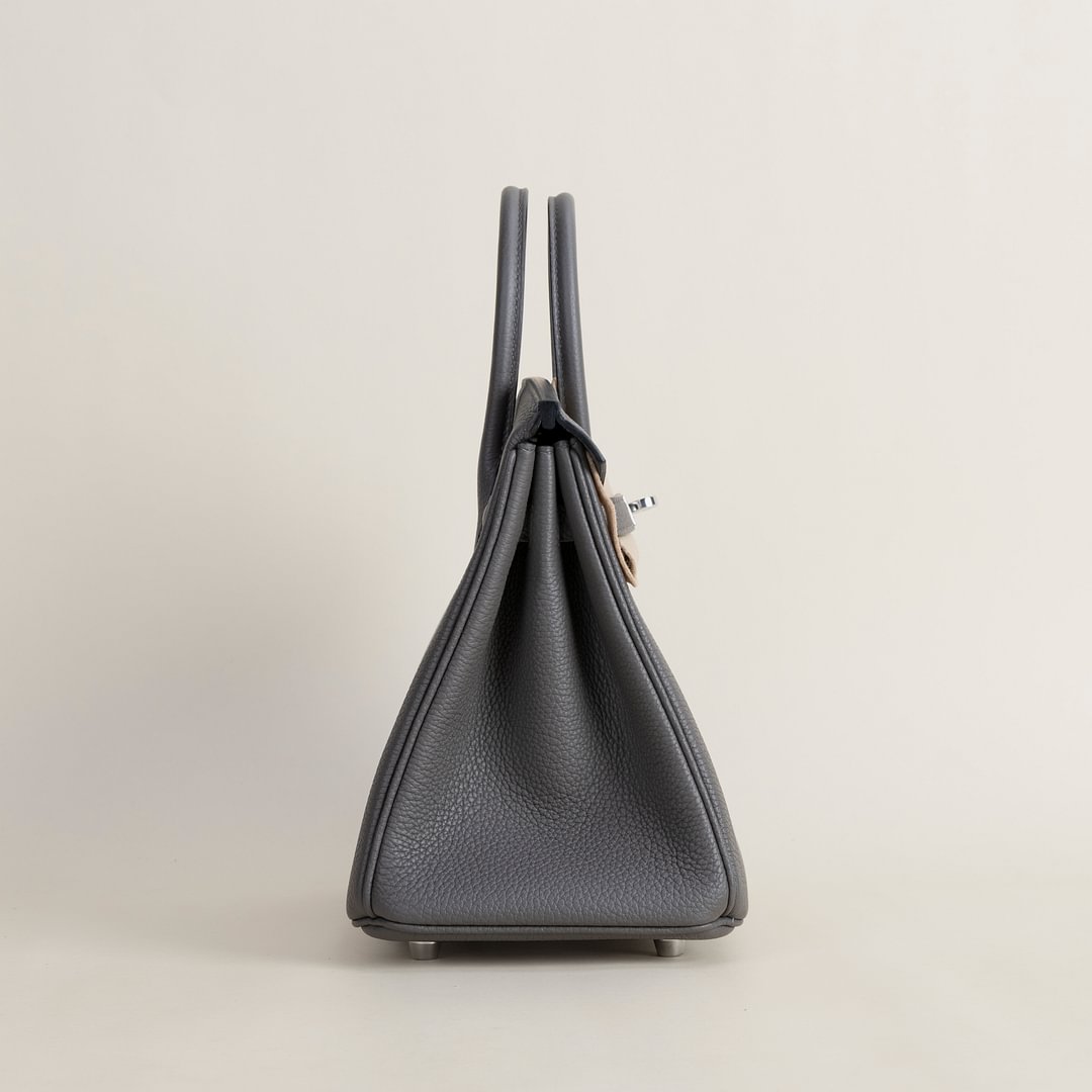 Birkin 25cm Togo 8F Etain PHW