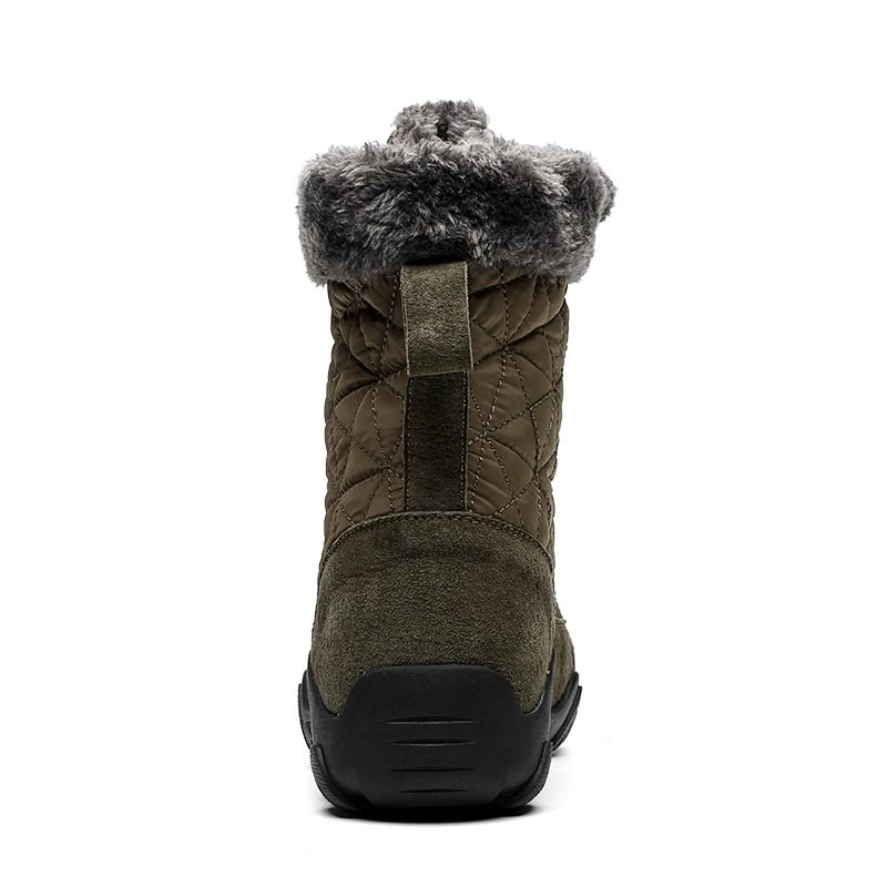 🔥HOT SALE-Men's Comfortable Waterproof Fleece Snow Combat Boots