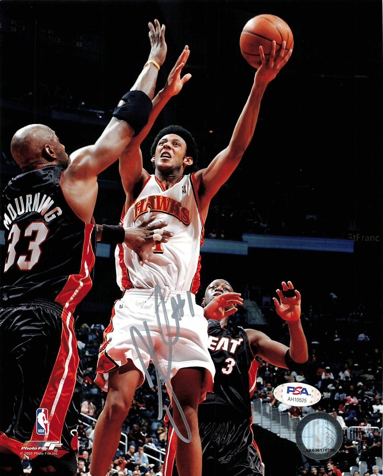 Josh Childress signed 8x10 Photo Poster painting PSA/DNA Atlanta Hawks Autographed