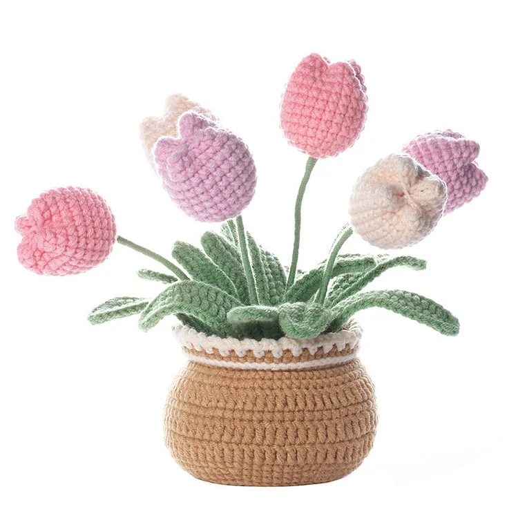 YarnSet - Crochet Kit For Beginners - Tulip