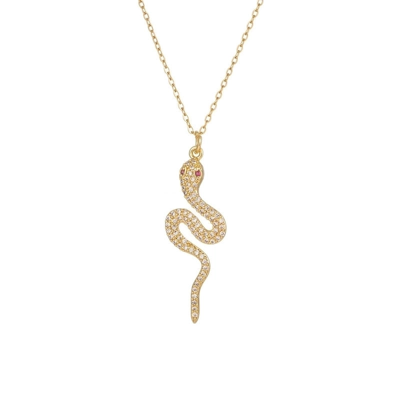 Titanium Steel Copper Leaf Heart Shape Pendant Necklace