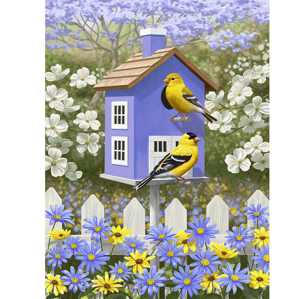 

Branch Bird - Round Drill Diamond Painting - 30*40CM, Round diamond 30*40cm, 501 Original