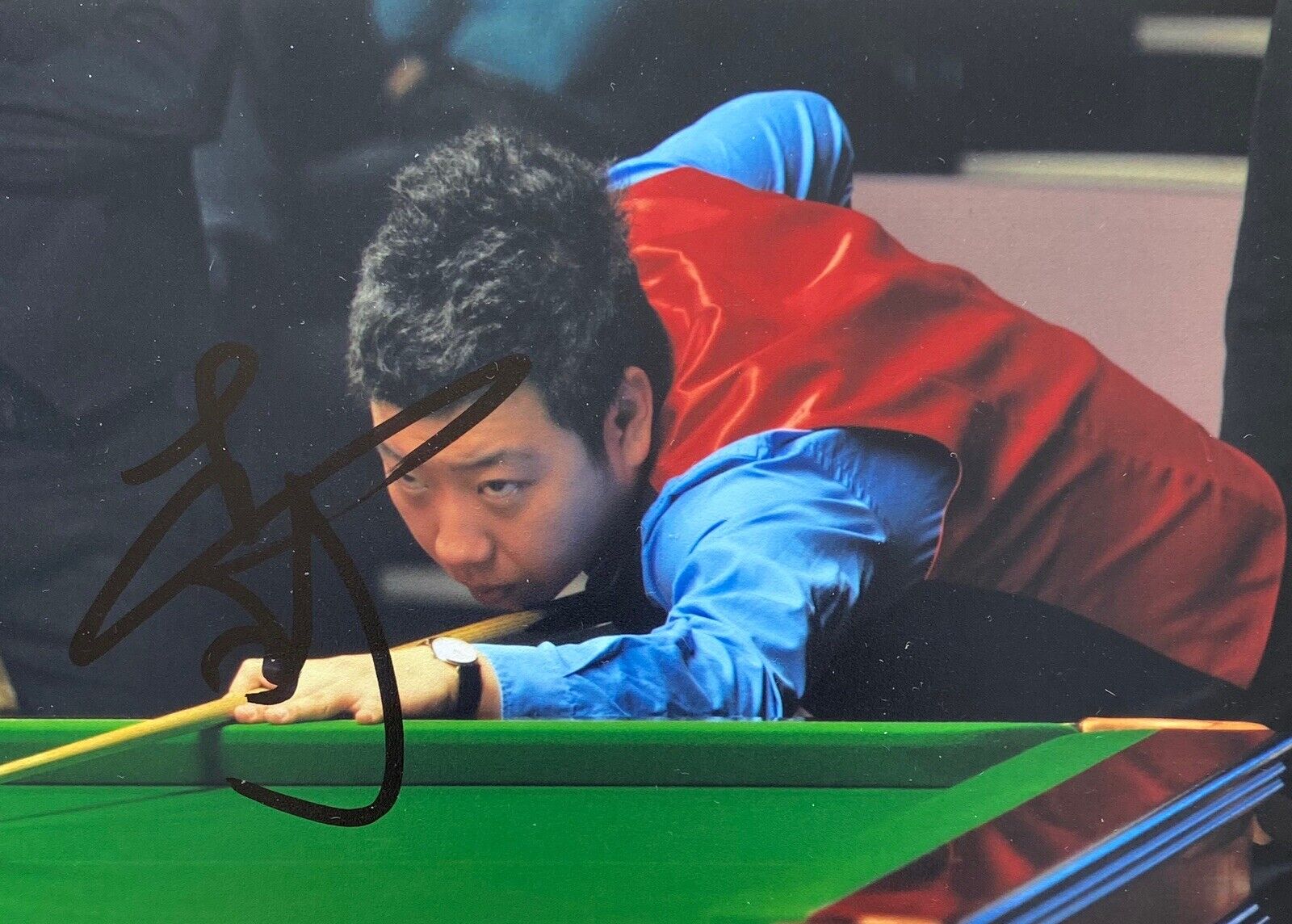 Li Hang Genuine Hand Signed 6X4 Photo Poster painting - Snooker 3