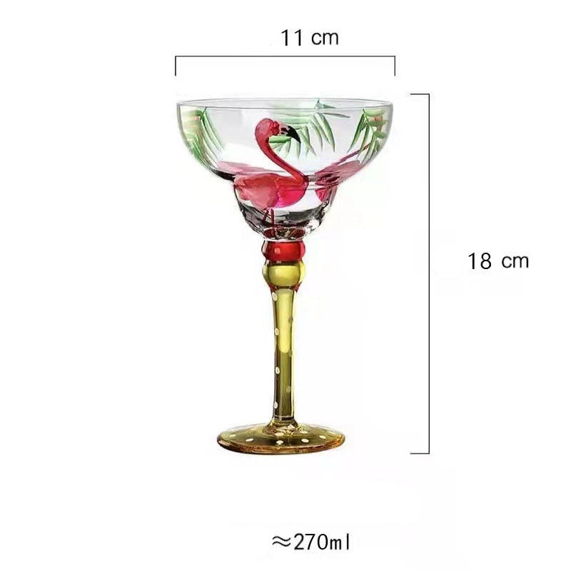 Casual Elegant Fruit Crystal Wine Glass 1 Piece