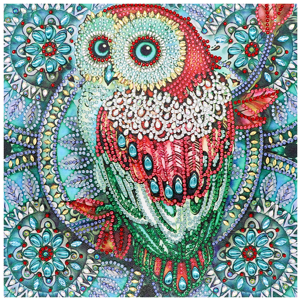 

Owl - Special Shaped Diamond Painting - 30*30CM, 501 Original