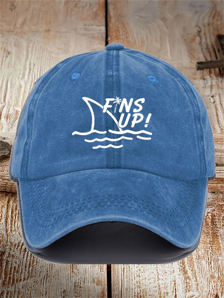 Men's and Women's Rip Jimmy Fins Up! Printed Hat