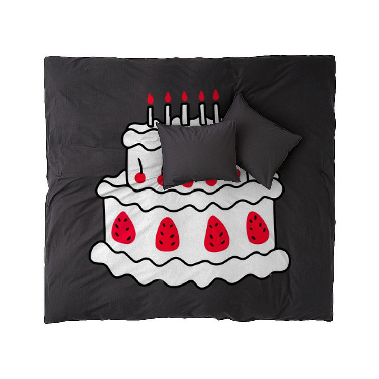Cake, Birthday Duvet Cover Set