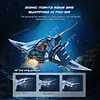 Mechanical Species Manta Ray Building Block Toy Metal Assembly Model