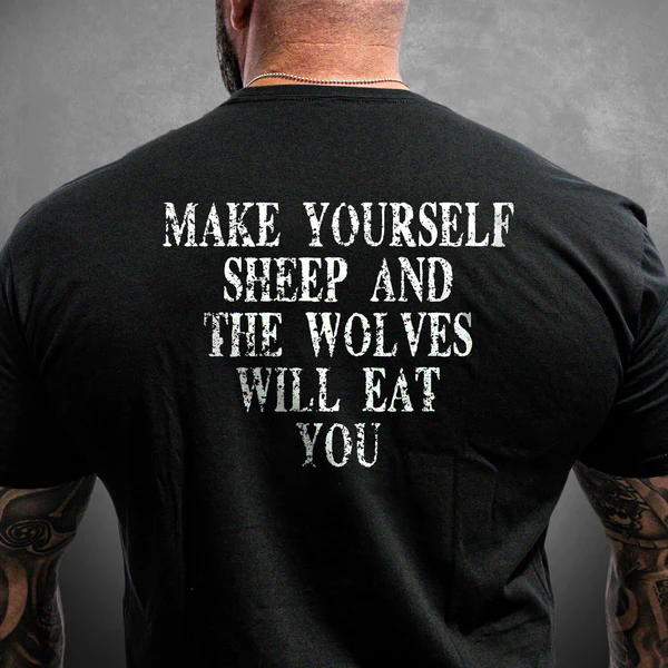 MAKE YOURSELF SHEEP T-SHIRT