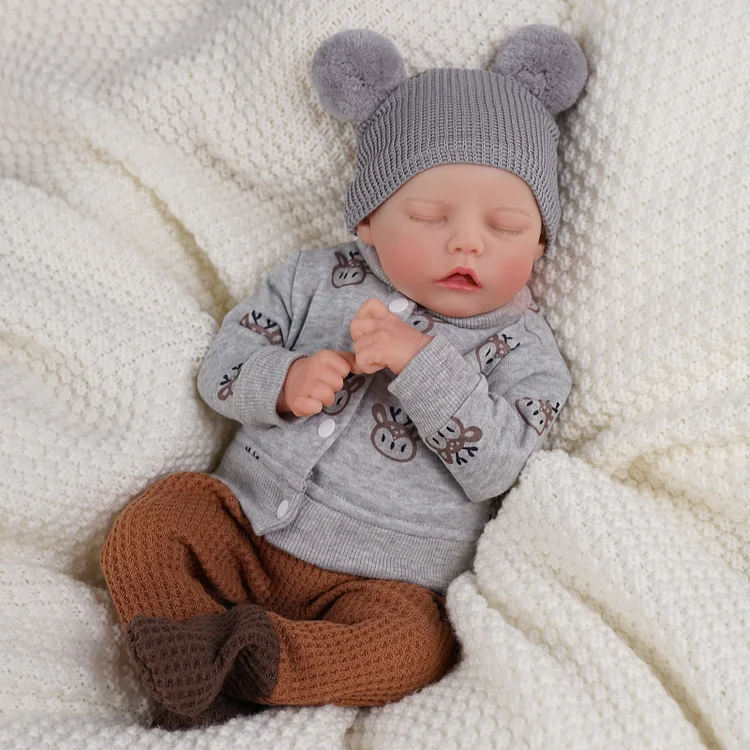 Babeside Sleeping Reborn Baby Twinnie 17" Little Infant Boy Healing of the Heart
