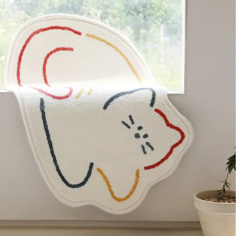 Cartoon Cute Cat Carpet