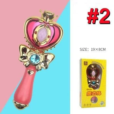 Funny Flash Music Sailor Moon Cosplay Fairy Wand Props SP17121