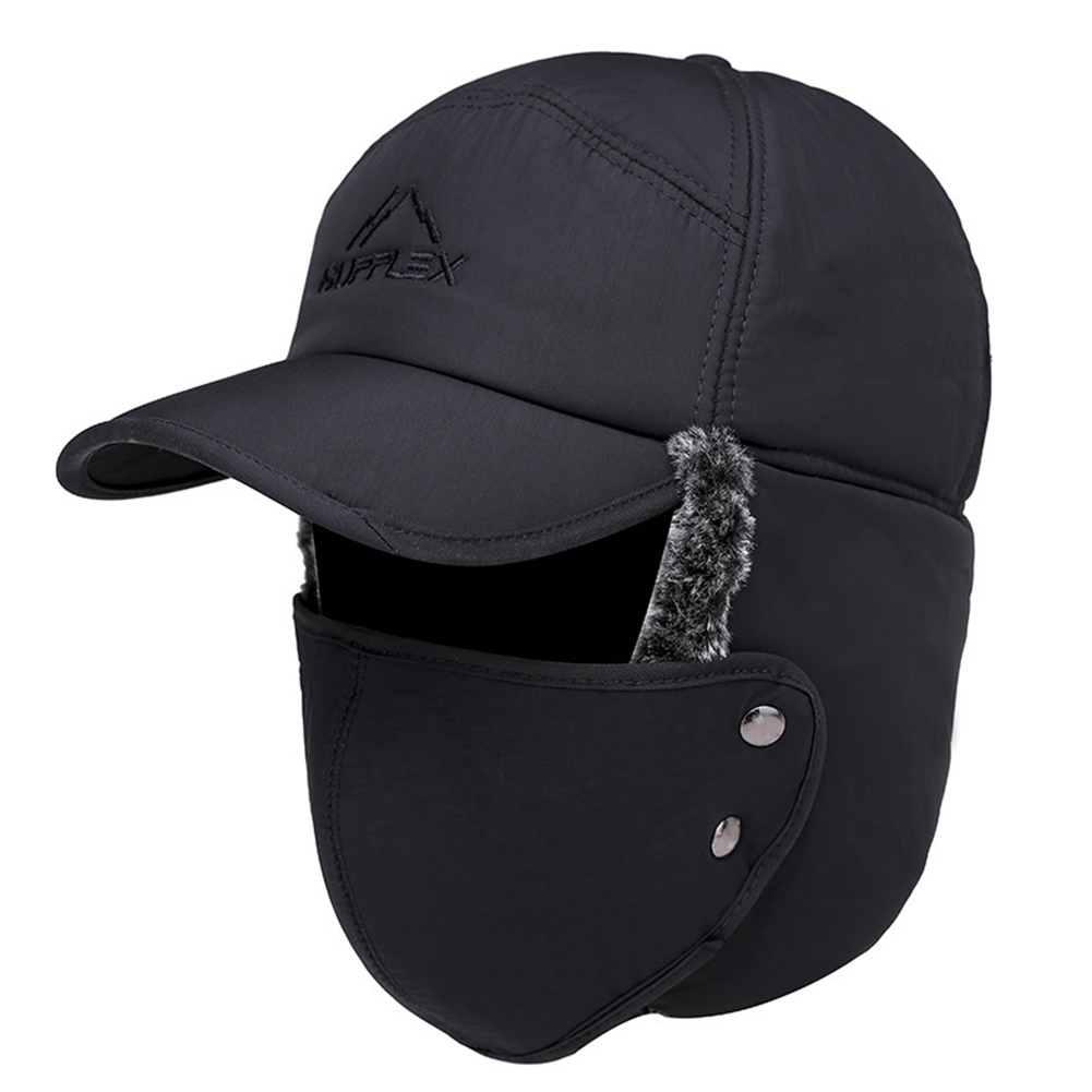 

Thicken Winter Warm Earmuff Hat Face Ear Windproof Velvet Ski Cap, 501 Original