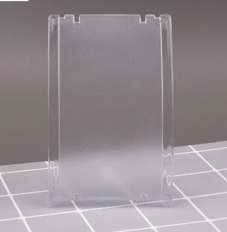 Minimalist Square Solid Color Neck Plastic Jewelry Rack