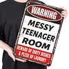 Warning - Vintage Metal Signs(12*16Inch) - Warning