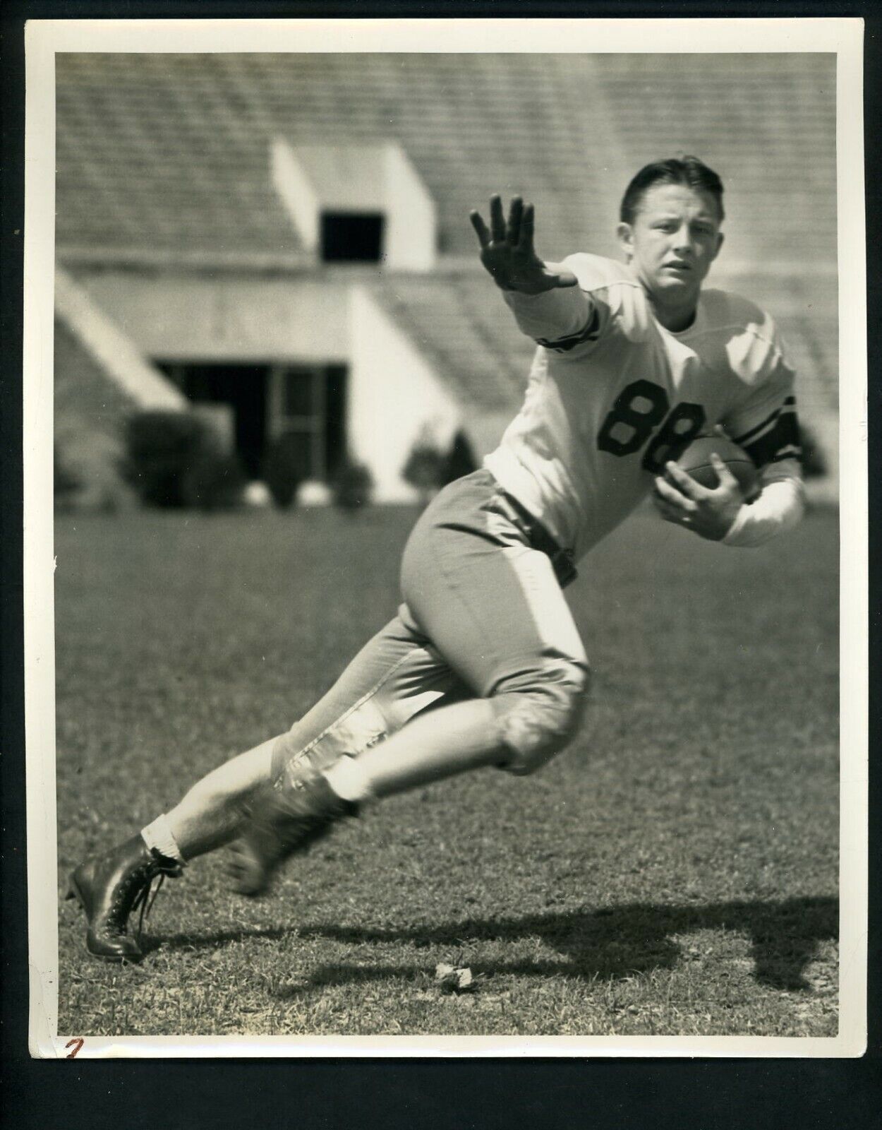 Earl Graham 1939 Type 1 Press Original Photo Poster painting LSU Louisiana State University