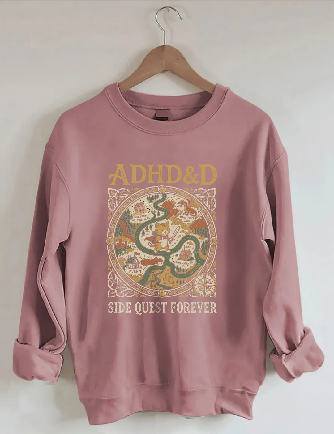 ADHD&D Side Quest Forever Sweatshirt