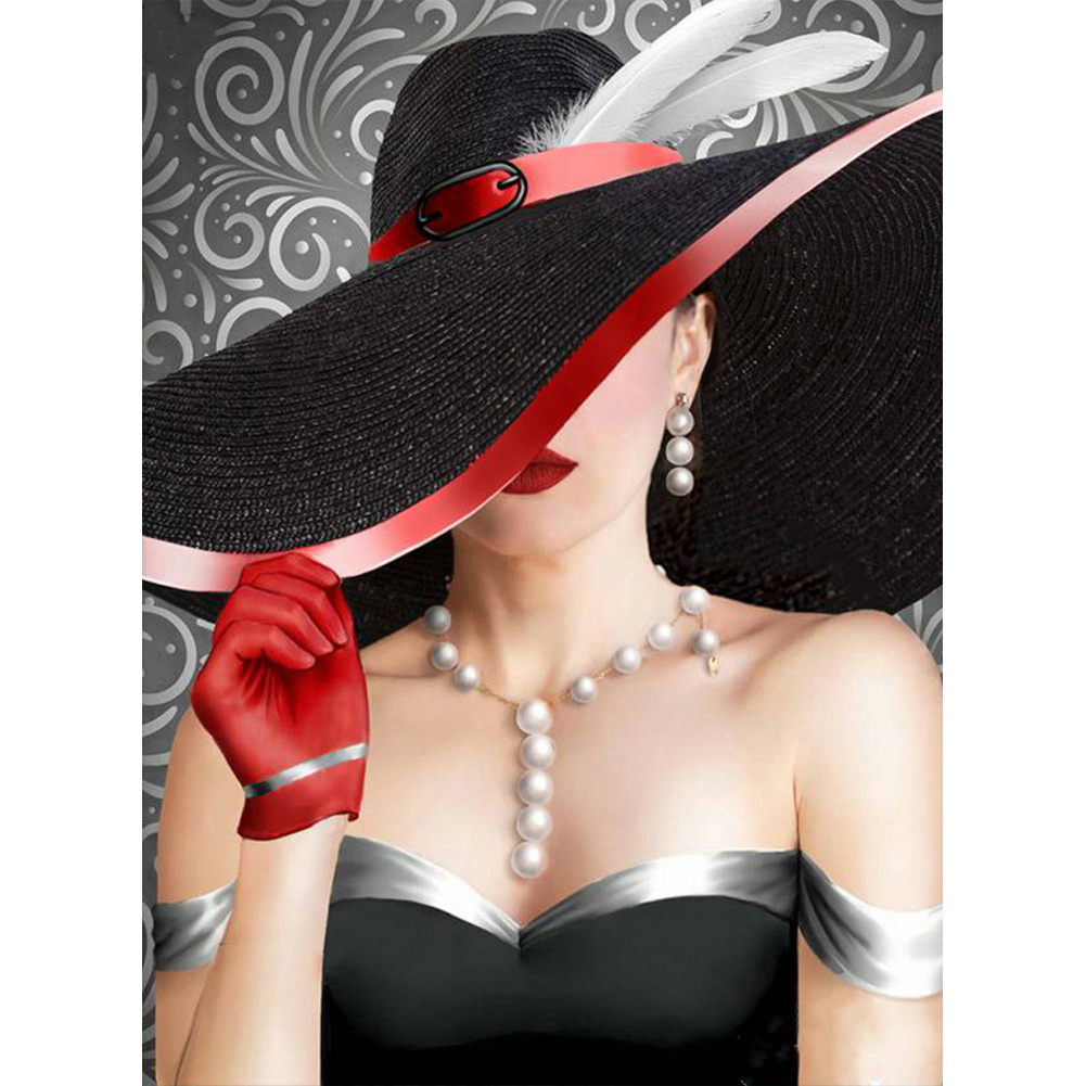 

Elegant Lady - Square Drill Diamond Painting - 30*40CM, 501 Original