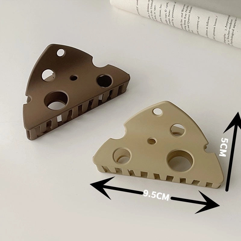 Women’s Cute Cheese Plastic Hair Claws