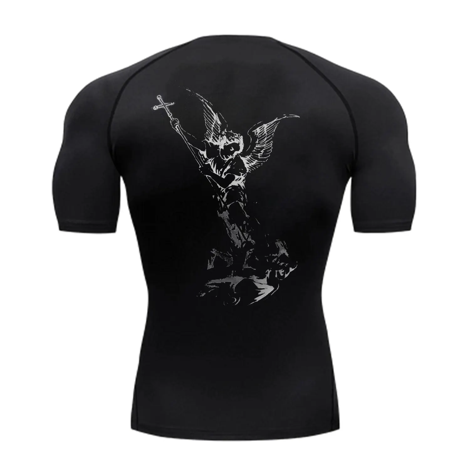 Archangel Michael Compression T-shirt