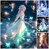 (Multi-Style) Disney Princess-11CT Stamped Cross Stitch 50*60cm/19.69*23.62in(Big Size)