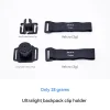 Ultralight backpack clamp hiking umbrella clamp travel outdoor free hands free umbrella artifact lightweight fastener 