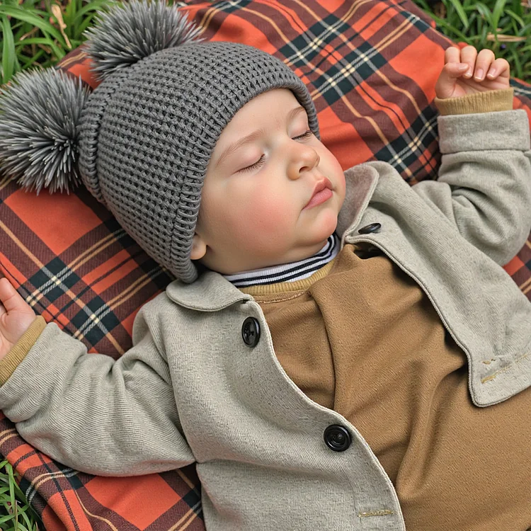Reborn Shops 12'' & 15" Truly Look Real Lifelike Newborn Baby Boy Dolls Named Claire, Handcrafted of High Quality Realistic Vinyl by Dollreborns®
