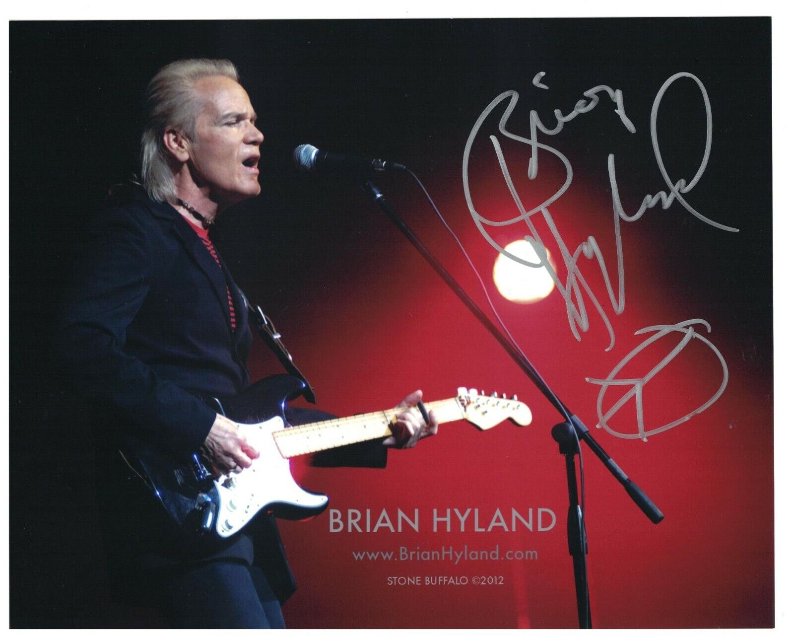 Brian Hyland Signed Autographed 8x10 Photo Poster painting Singer B