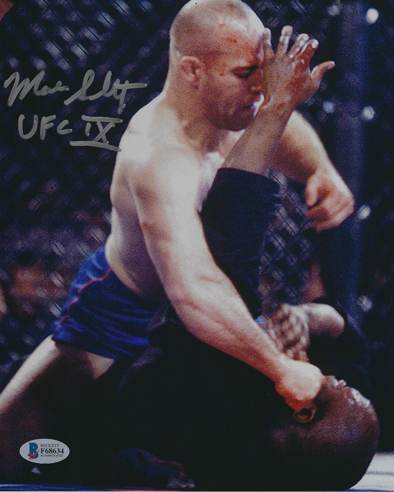 Mark Schultz Signed 8x10 Photo Poster painting BAS COA 1984 Olympic Wrestling UFC 9 Foxcatcher 4