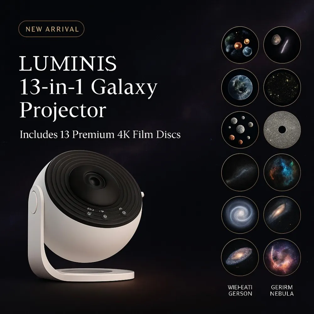 Nebu Orb- A universe, reimagined for your home | 13-in-1 Galaxy Projector