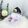 Diamond Painting Rose Heart-Shaped Jewelry Box Decorative Storage Case