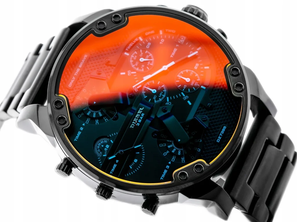 FÉRFI DÍZEL ÓRA DZ7395 MR. BIG DADDY + GRAVING Ásványi üveg