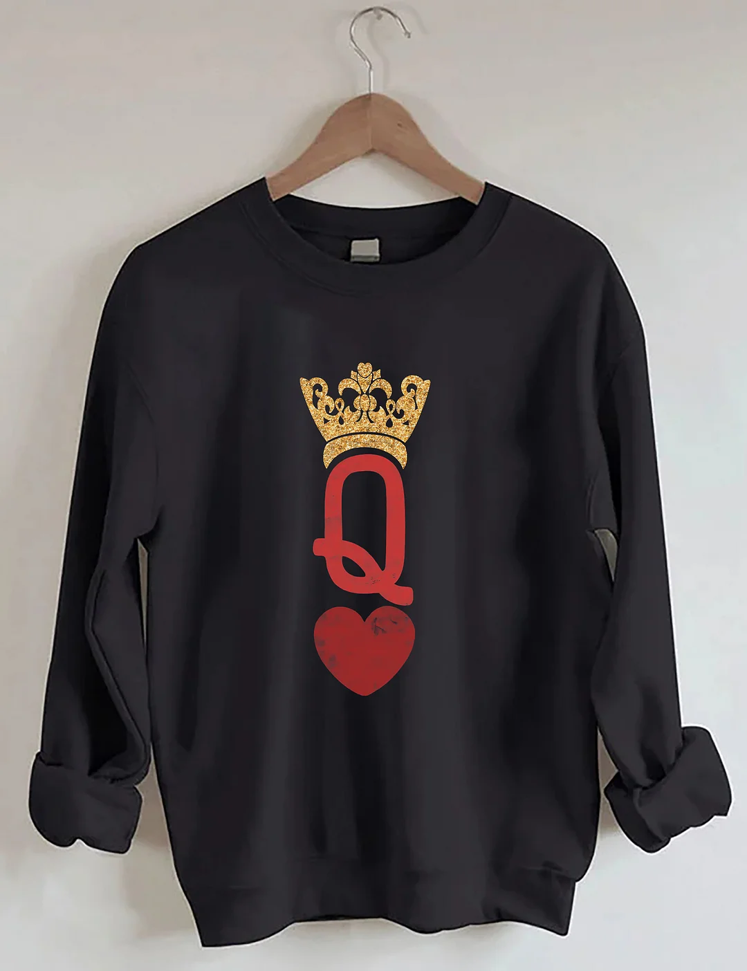 Queen Of Hearts Sweatshirt